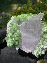 Kunzite and Tourmaline Specimen - 205g