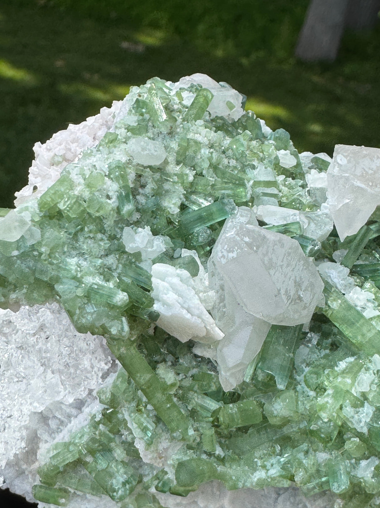 Green Tourmaline Specimen - 488g