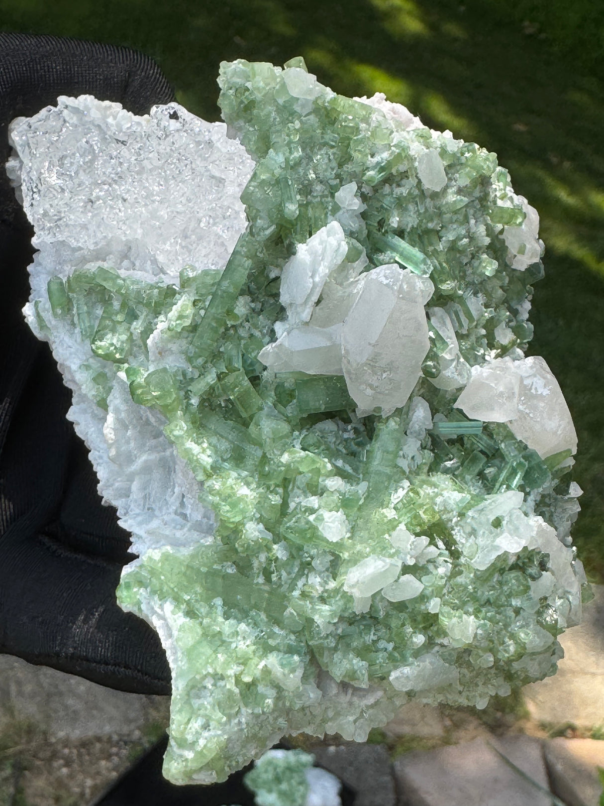 Green Tourmaline Specimen - 488g