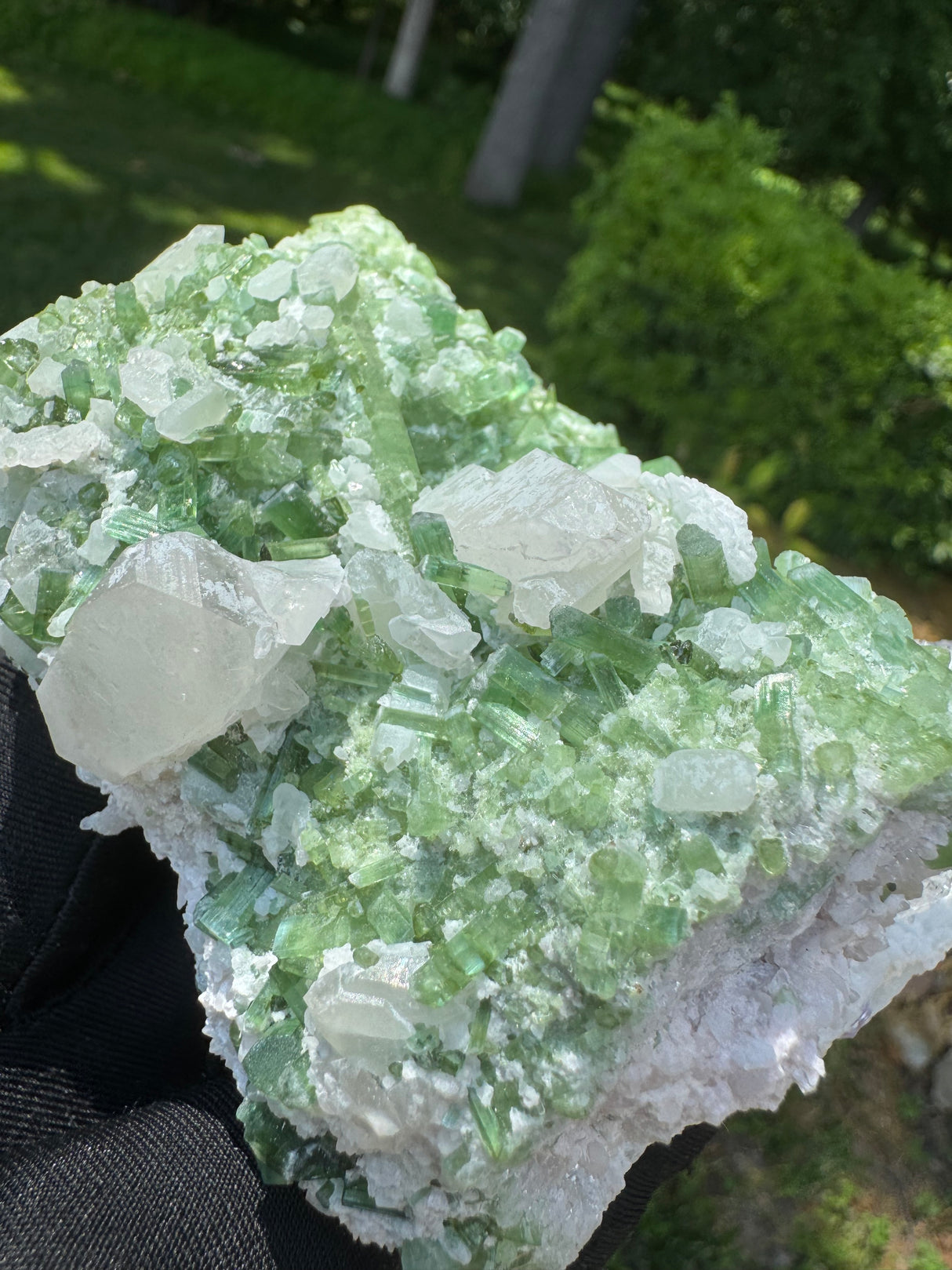 Green Tourmaline Specimen - 488g