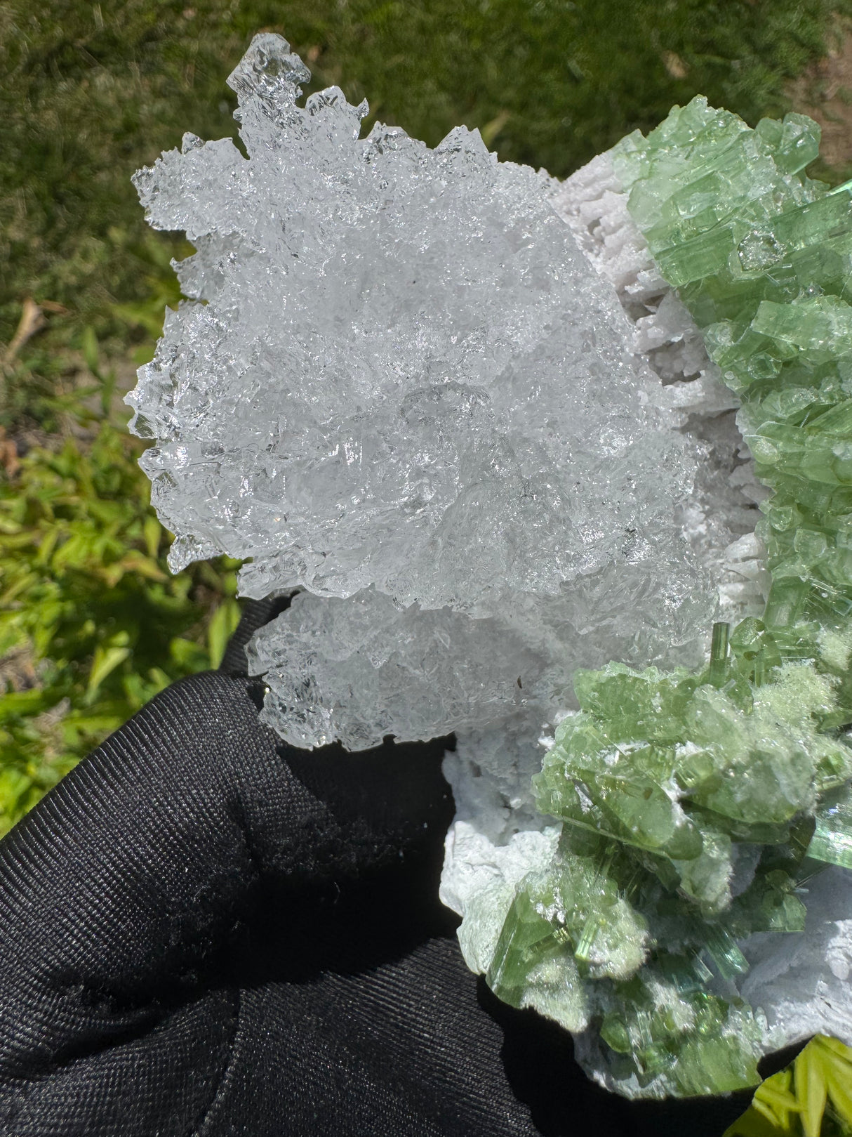 Green Tourmaline Specimen - 333g
