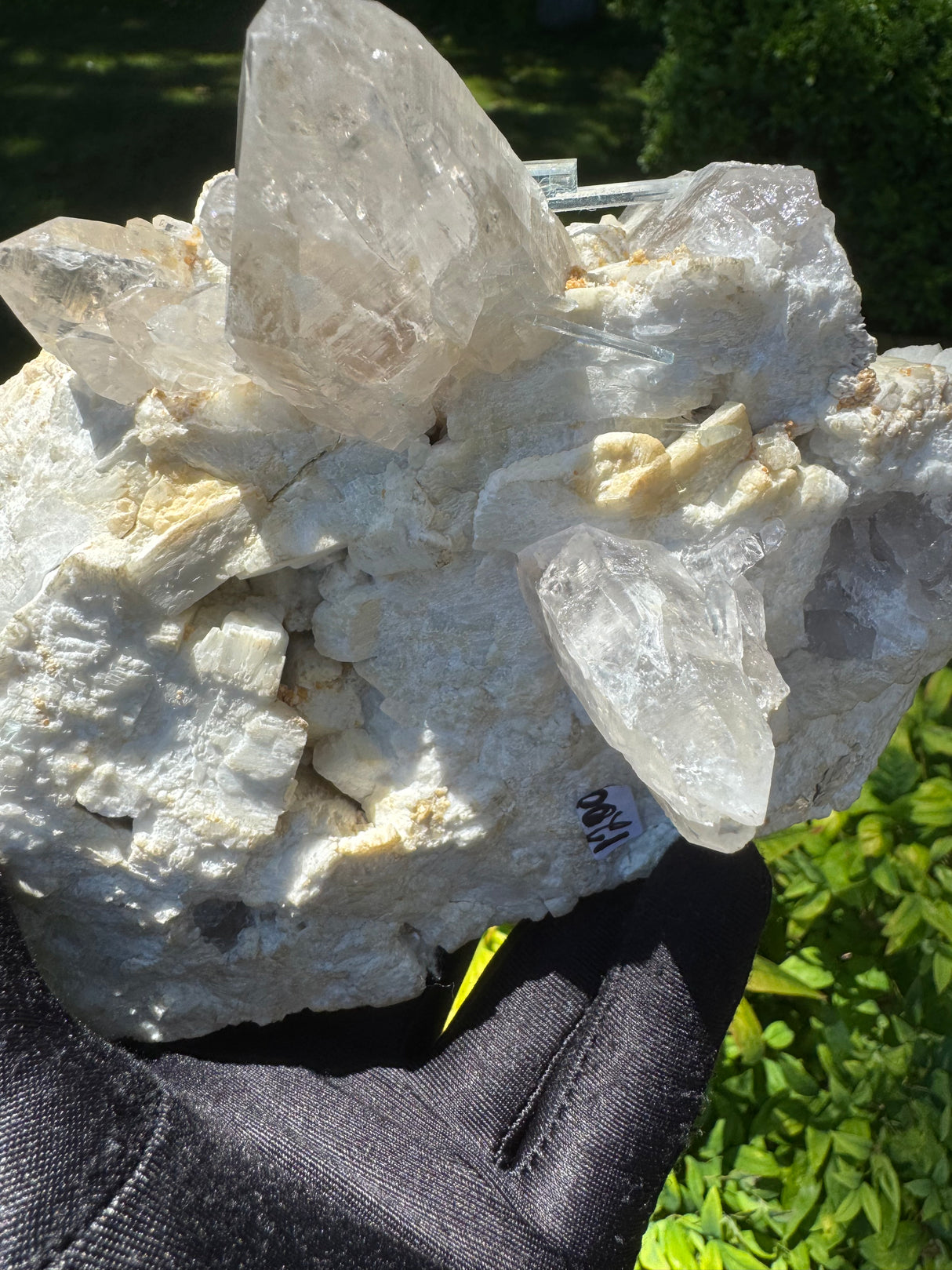 Aquamarine & Tourmaline Specimen - 3.08lb