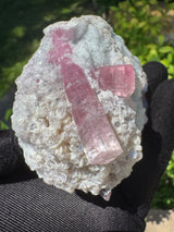Pink Tourmaline Specimen - 369g
