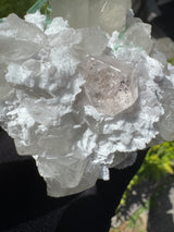 Morganite and Ttourmaline Specimen - 751g