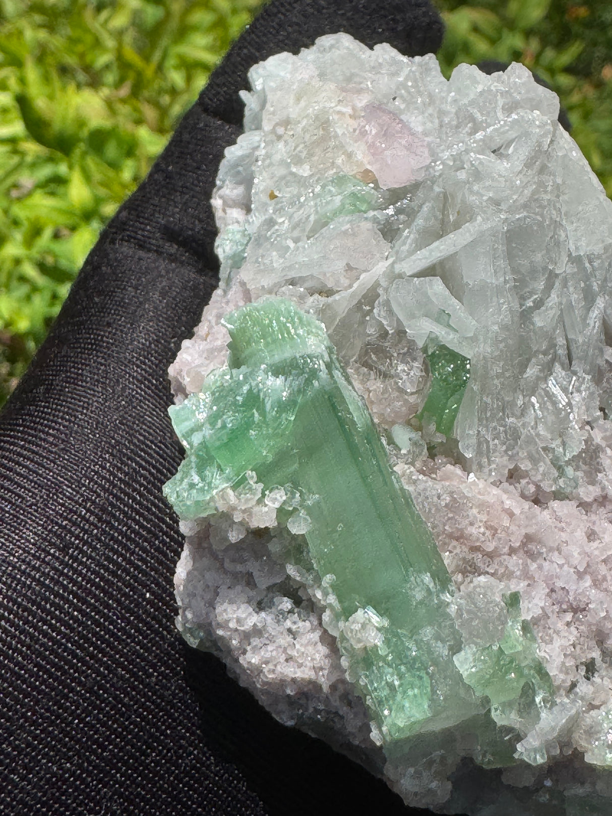 Green Tourmaline Specimen - 316g