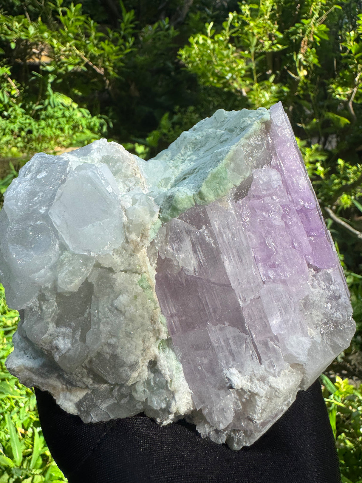 Kunizte and Tourmaline Specimen - 1674g