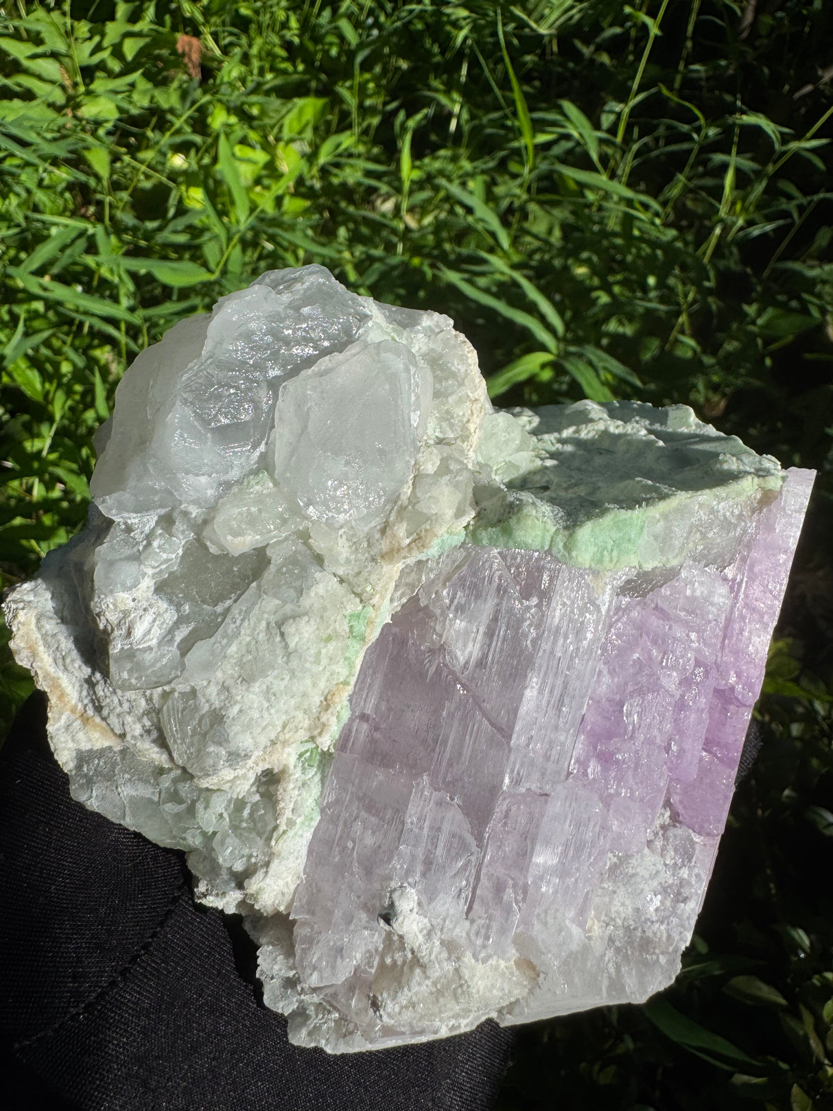 Kunizte and Tourmaline Specimen - 1674g
