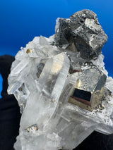 Pyrite and Quartz Specimen - 200g