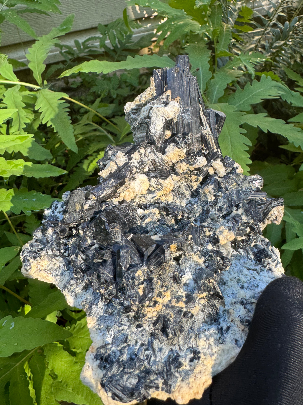 Black Tourmaline Mountain - 1276g