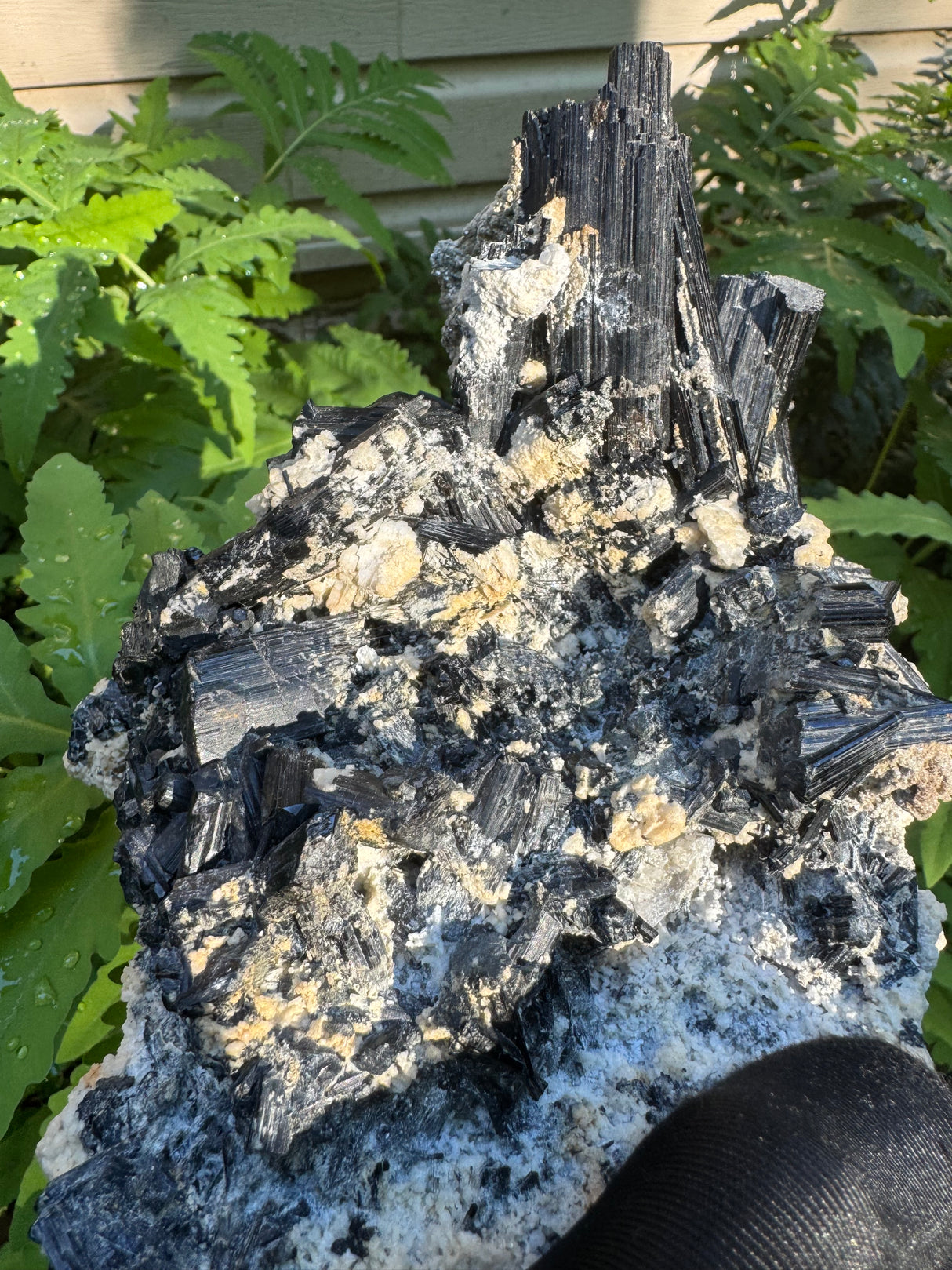 Black Tourmaline Mountain - 1276g