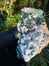 Malachite and Quartz Speciemen - 265g