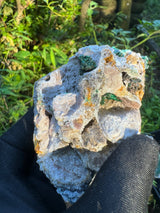 Malachite and Quartz Speciemen - 265g