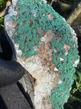 Malachite and Quartz Speciemen - 513g