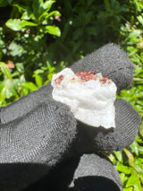 Garnet on Star Mica Specimen - 9g