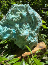 Blue Aragonite Specimen - 3577g