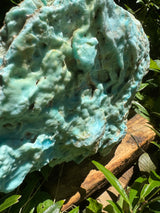 Blue Aragonite Specimen - 3577g