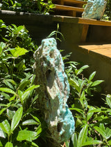 Blue Aragonite Specimen - 3577g