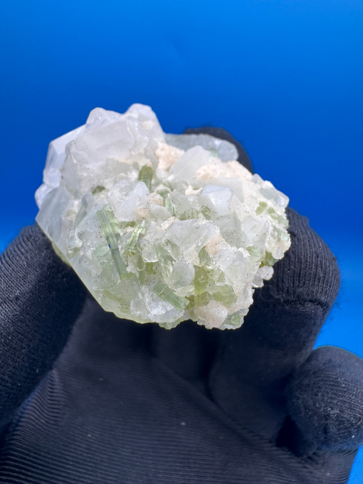 Green Tourmaline Crystal Specimen - 38g