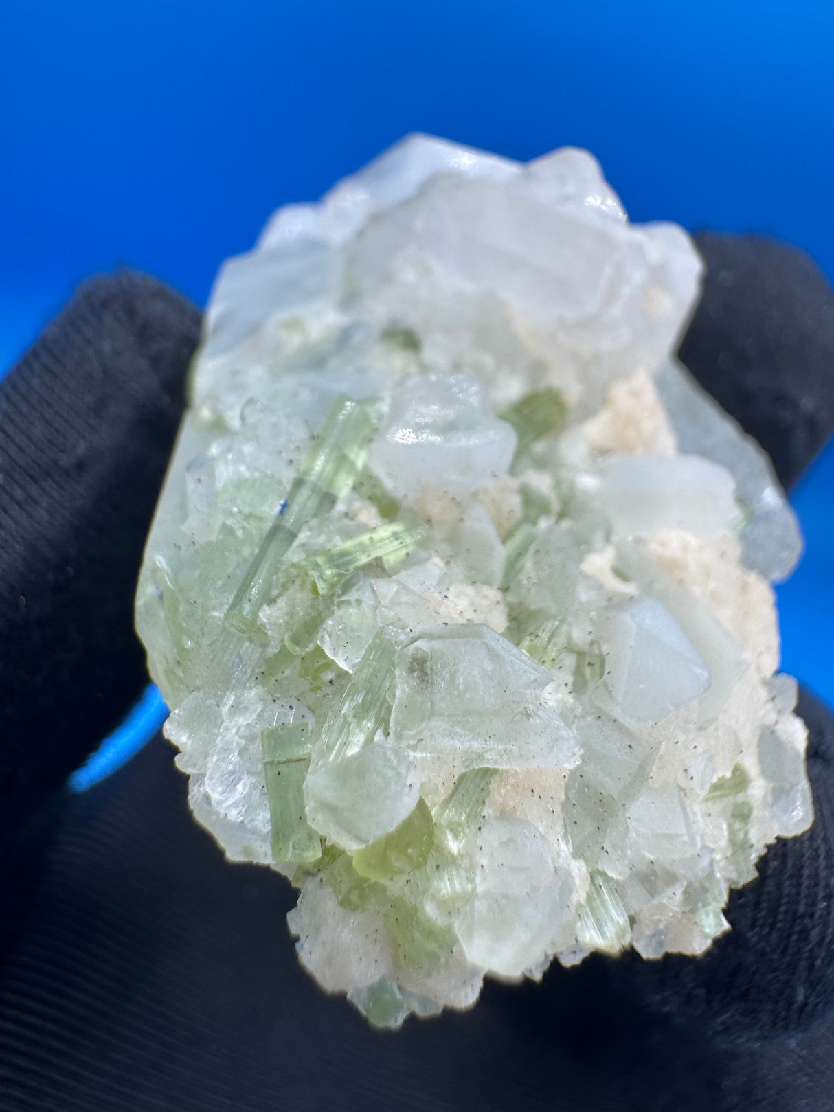 Green Tourmaline Crystal Specimen - 38g