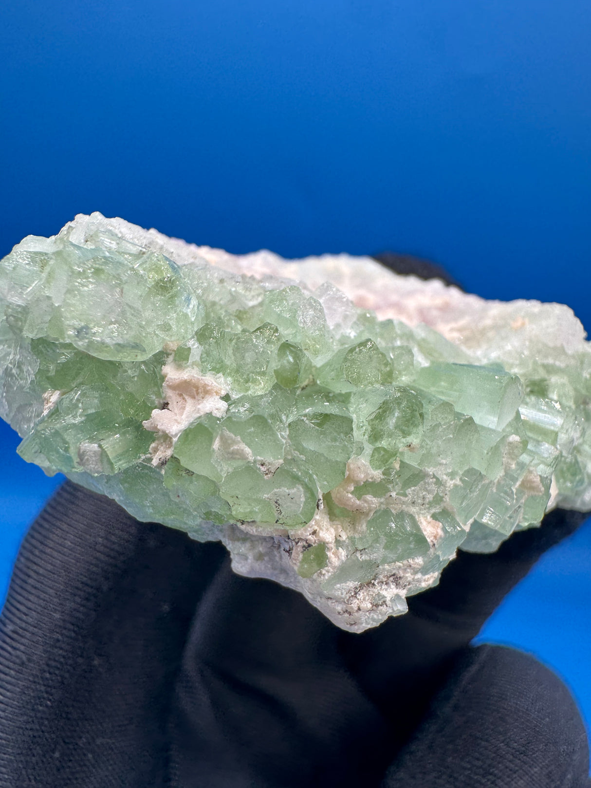 Green Tourmaline Crystal Specimen - 55g
