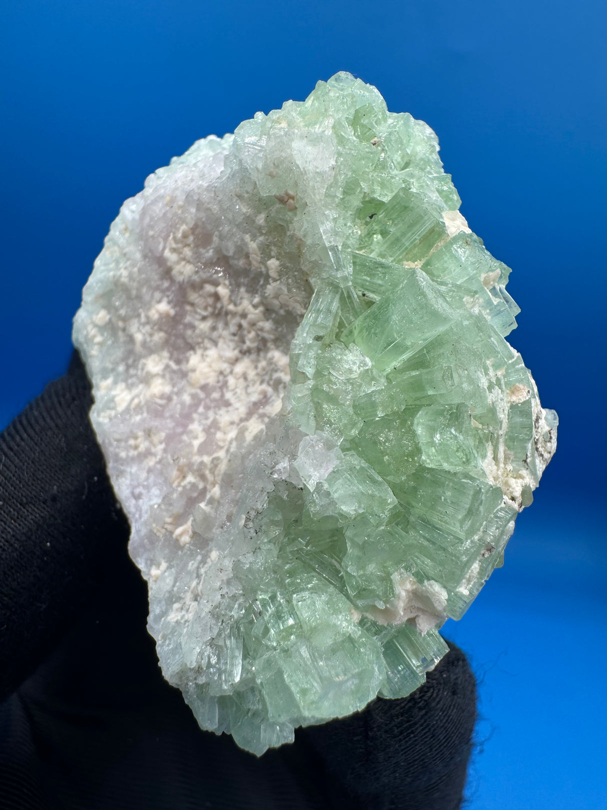 Green Tourmaline Crystal Specimen - 55g