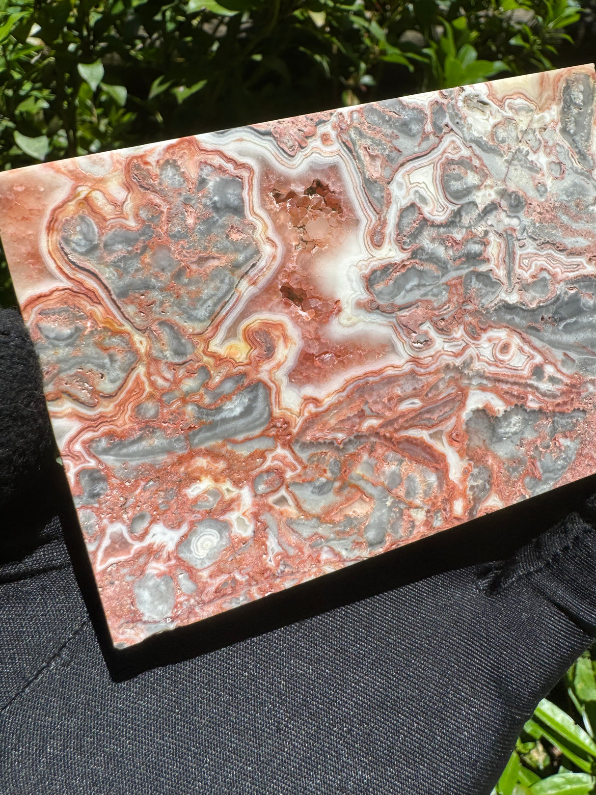 Crazy Lace Agate Slab - 169g