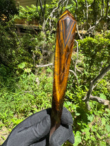 Tigers Eye Polished Wand - 342g