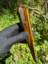 Tigers Eye Polished Wand - 342g