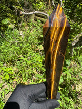 Tigers Eye Polished Wand - 468g