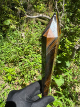 Tigers Eye Polished Wand - 468g