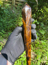 Tigers Eye Polished Wand - 525g