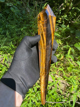 Tigers Eye Polished Wand - 525g
