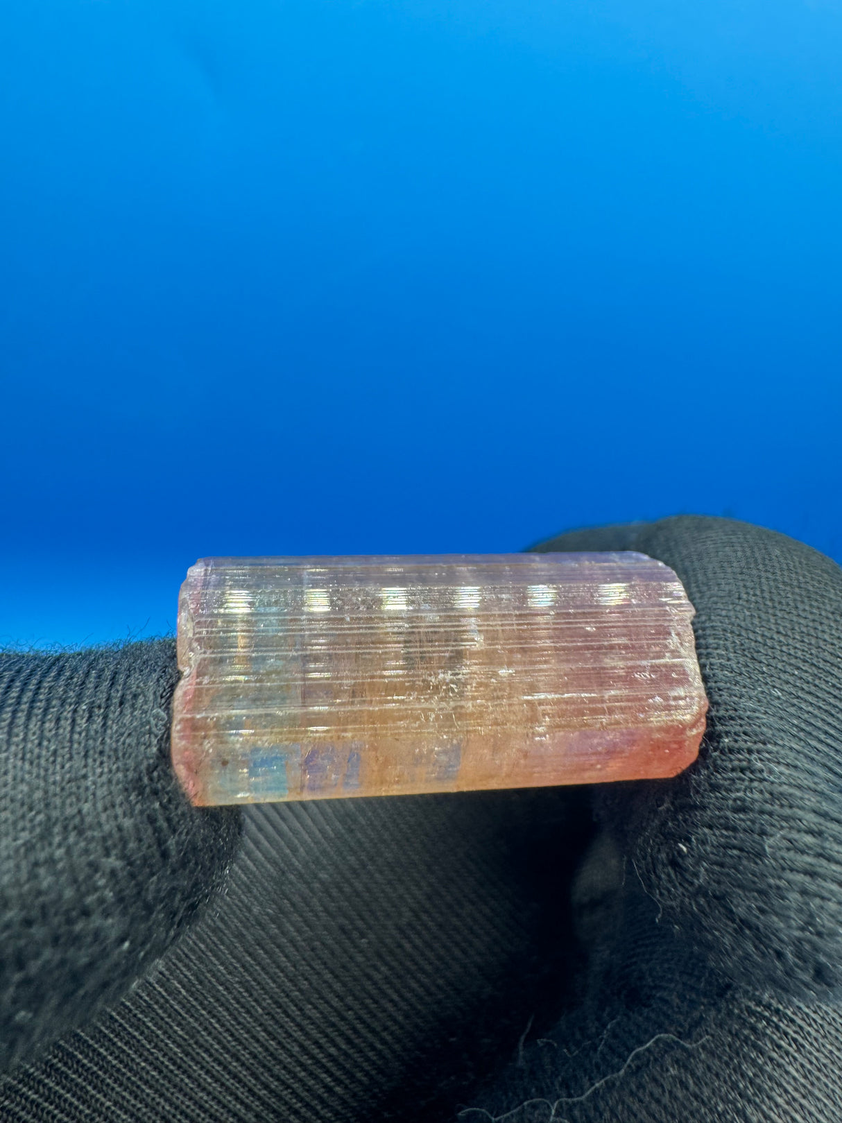 Watermelon Tourmaline Crystal - 9g