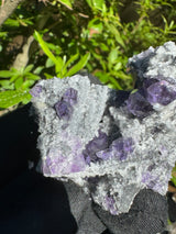 Tanzanite Fluorite Specimen - 68g
