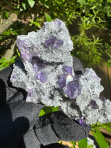 Tanzanite Fluorite Specimen - 68g
