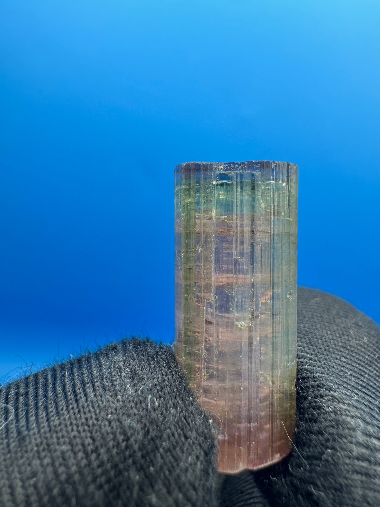 Watermelon Tourmaline Crystal - 5g