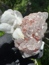 Garnet and Quartz Specimen - 116g