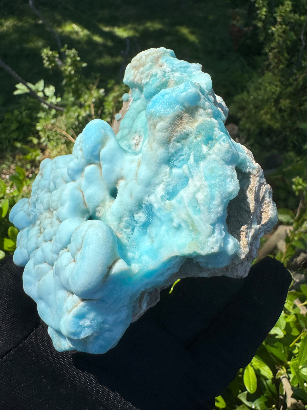 Blue Aragonite Specimen - 550g