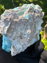 Blue Aragonite Specimen - 550g