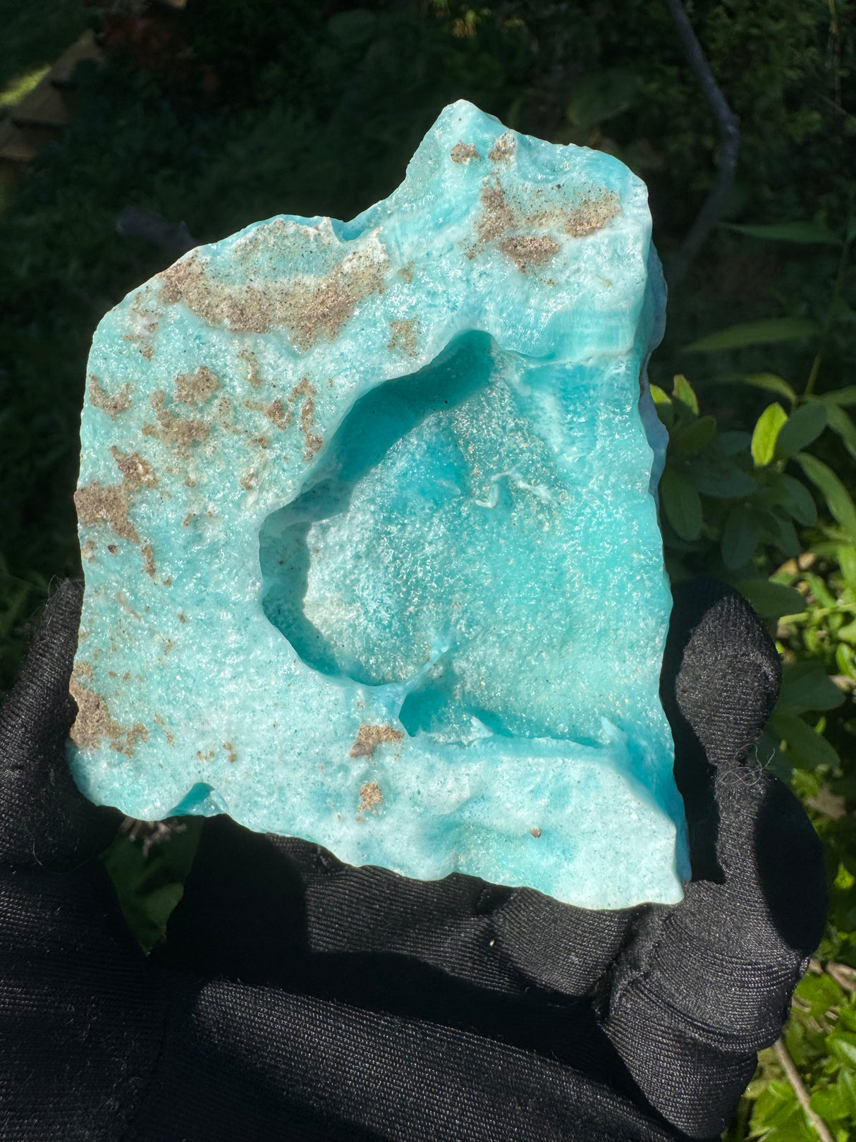 Blue Aragonite Specimen - 344g