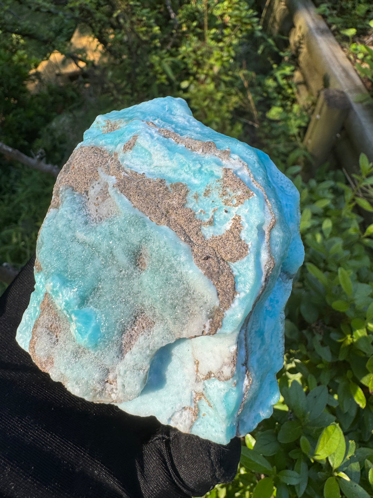 Blue Aragonite Specimen - 344g