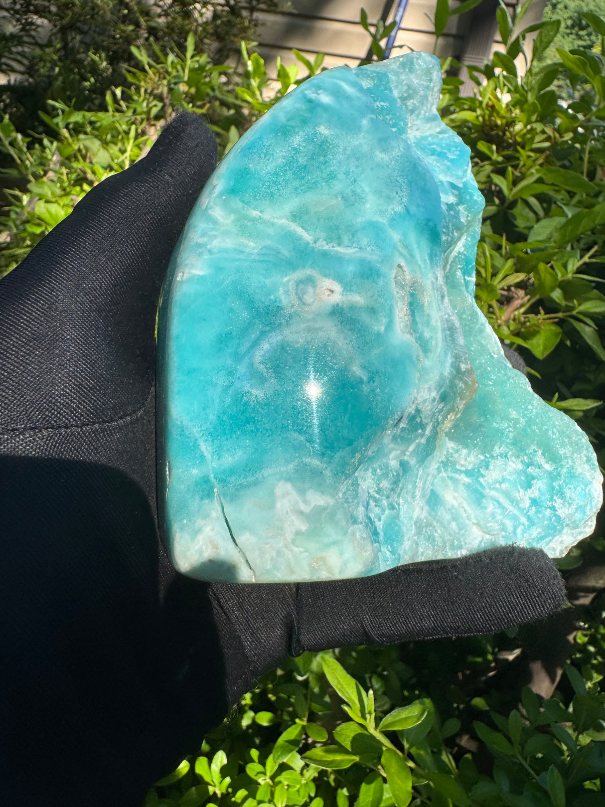 Blue Aragonite Free Form - 865g