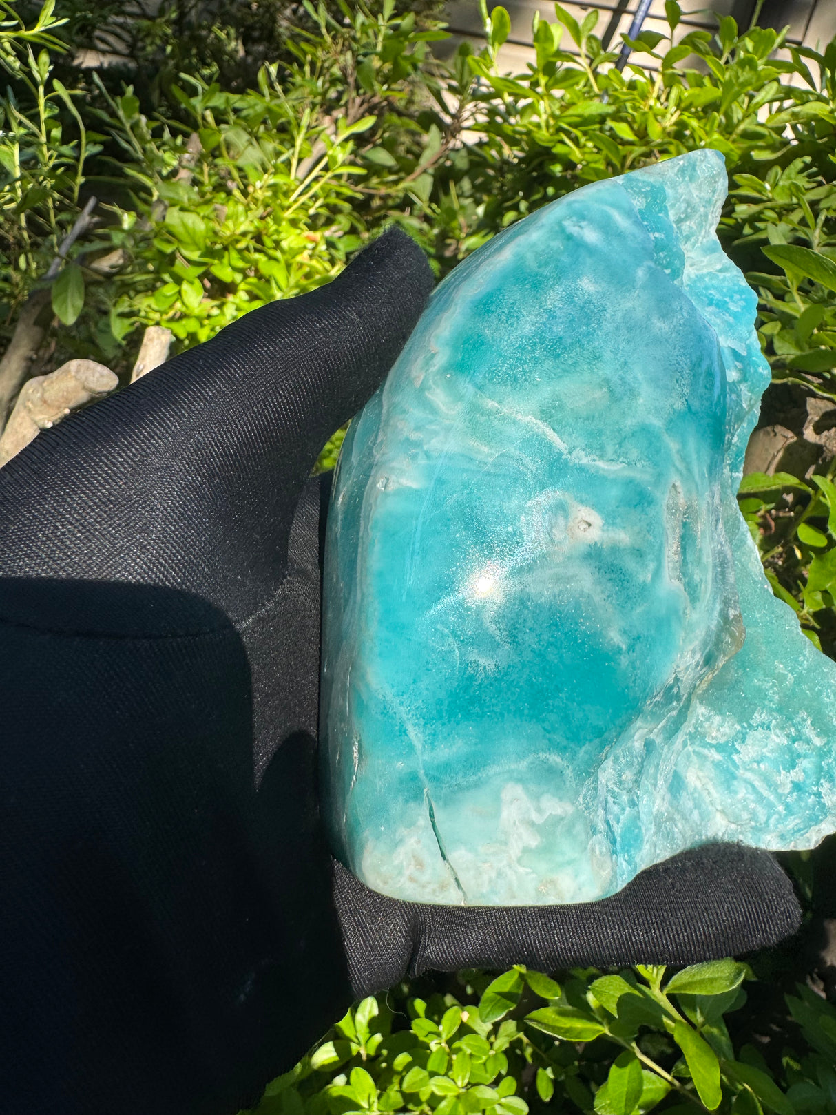 Blue Aragonite Free Form - 865g