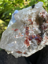 Garnet on Star Mica Specimen - 35g