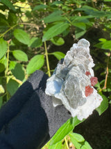 Garnet on Star Mica Specimen - 20g