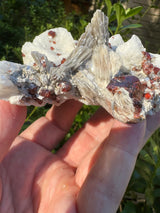 Garnet on Star Mica Specimen - 274g