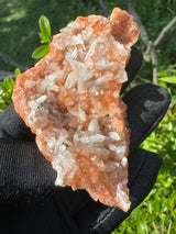 Red Heulandite with Stilbite – 29g