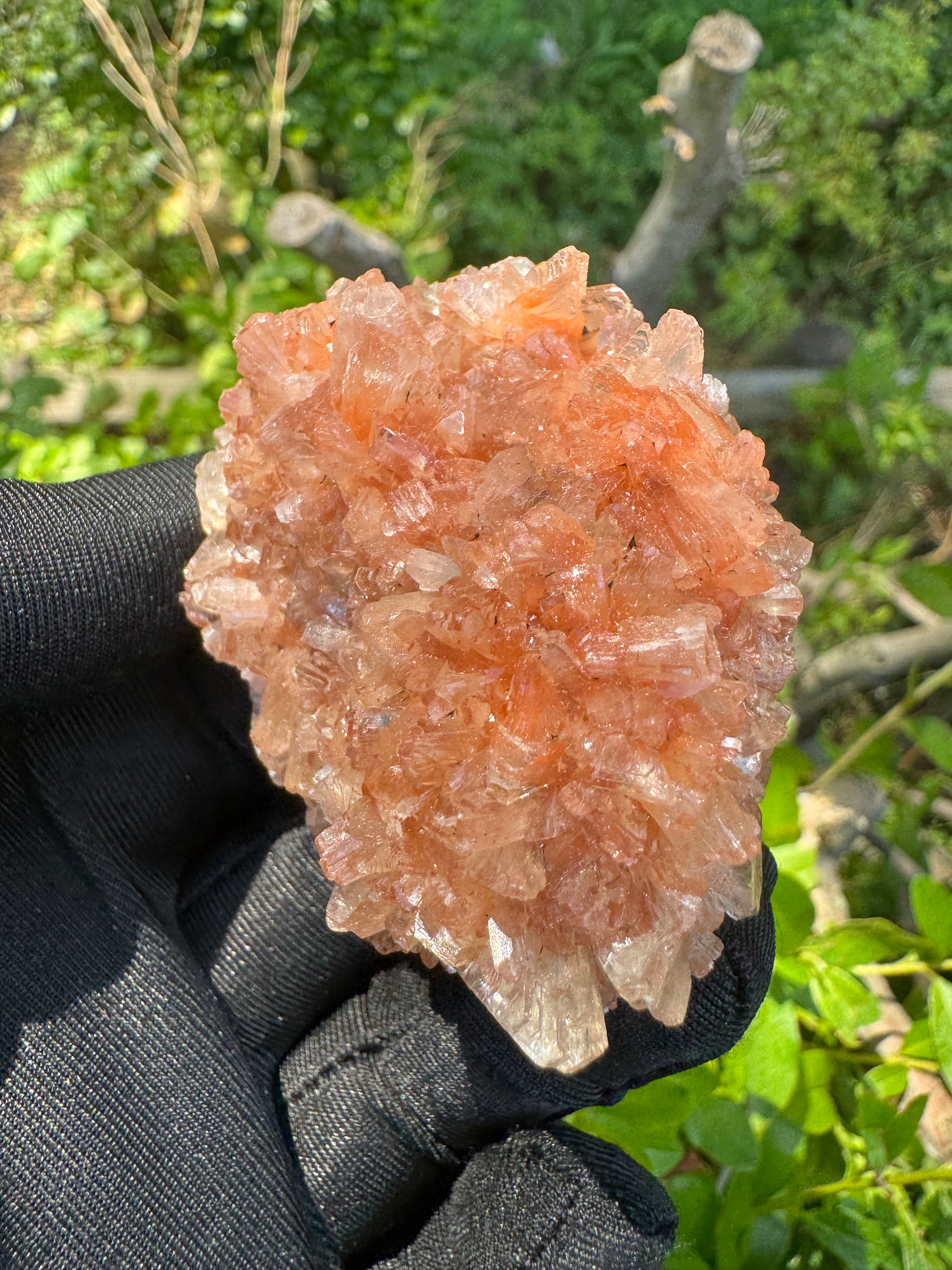 Red Heulandite with Stilbite – 44g