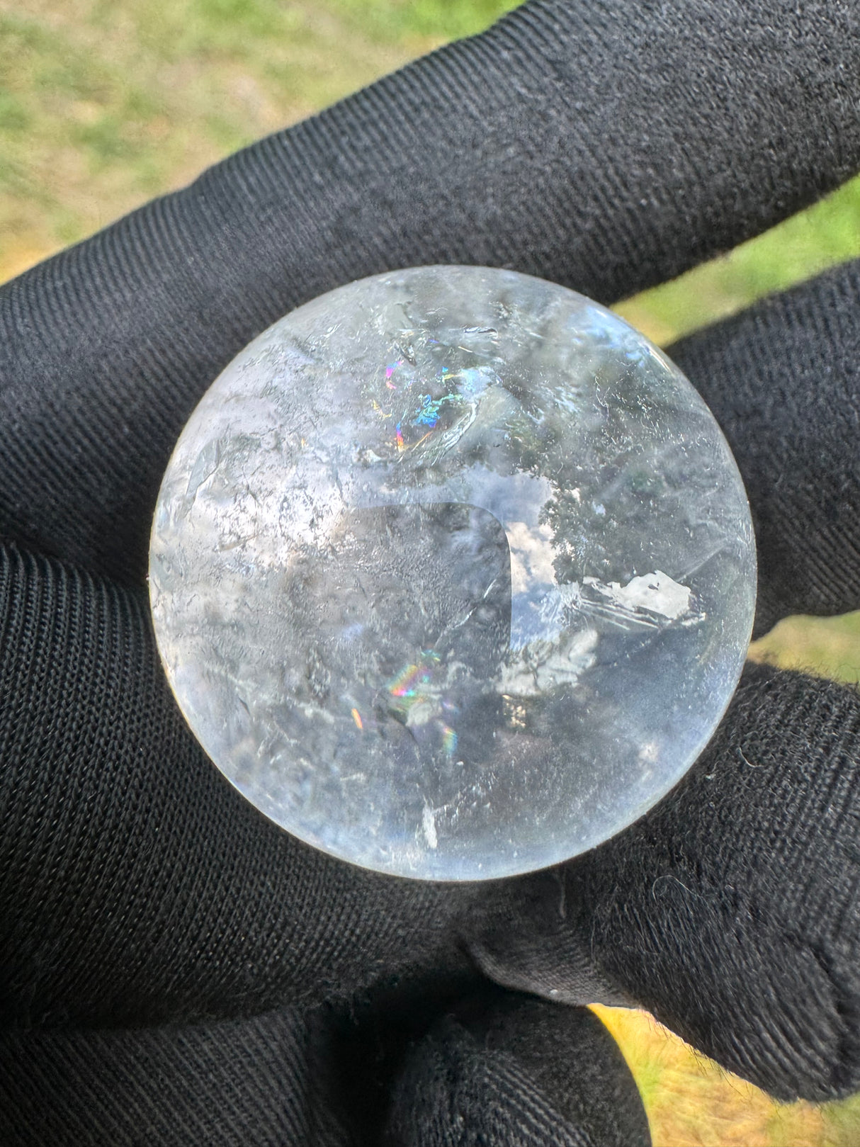Blue Agate Sphere  - 50g