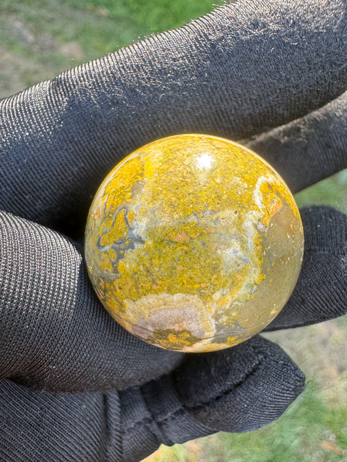 Blue Agate Sphere  - 45g